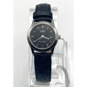 Casio LTP-1148 Women's Watch 26mm - Fresh Battery - Adjustable Leather - Date WR